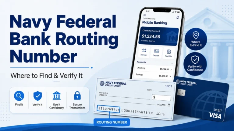 Navy Federal Bank Routing Number