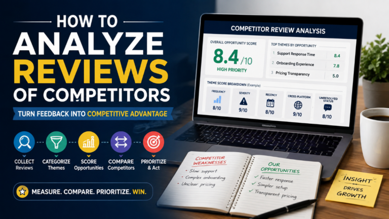 Reviews of Competitors