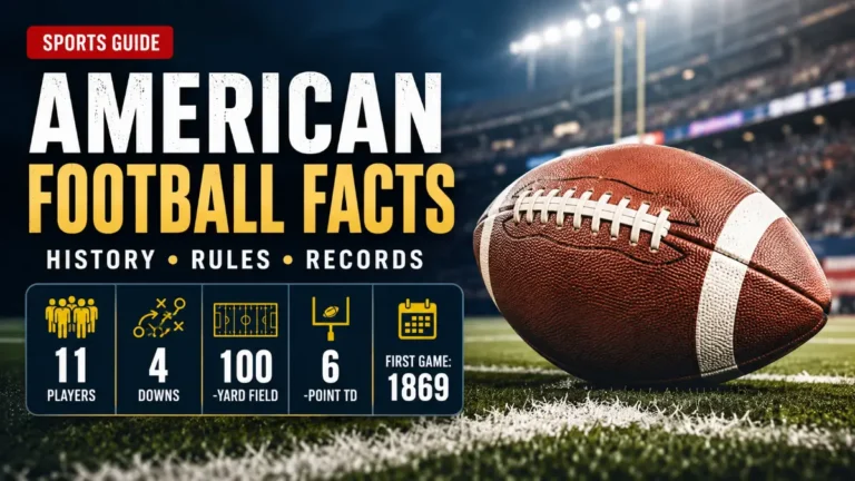 American football facts