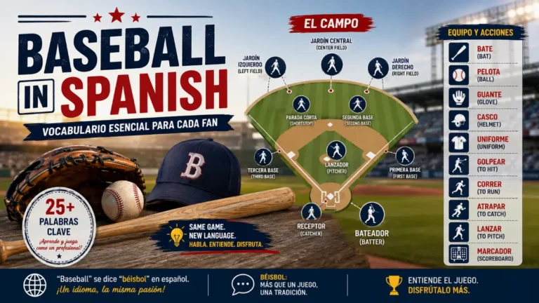 baseball in Spanish
