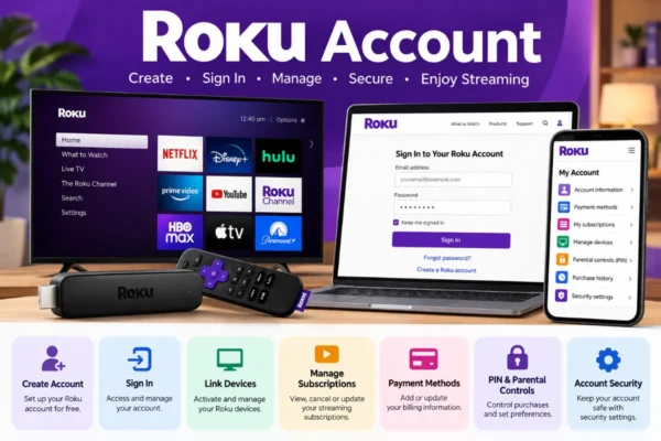 Roku Account: Complete Guide to Sign In, Setup & Manage