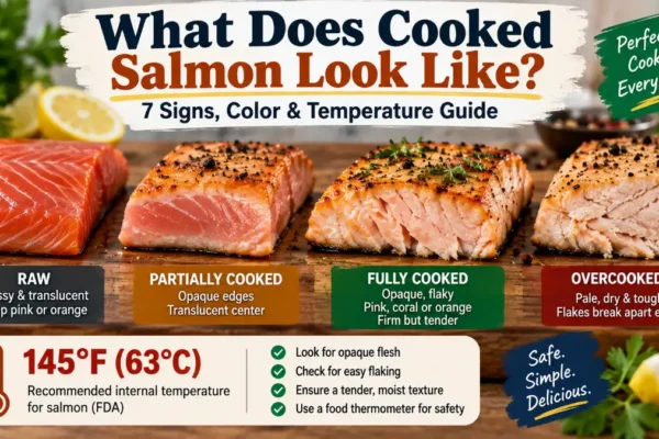 What Does Cooked Salmon Look Like? 7 Signs, Color & Temperature Guide