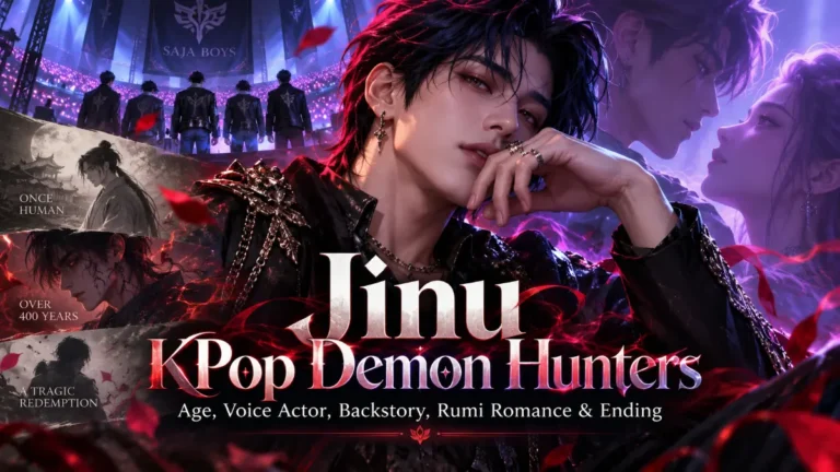 Jinu KPop Demon Hunters